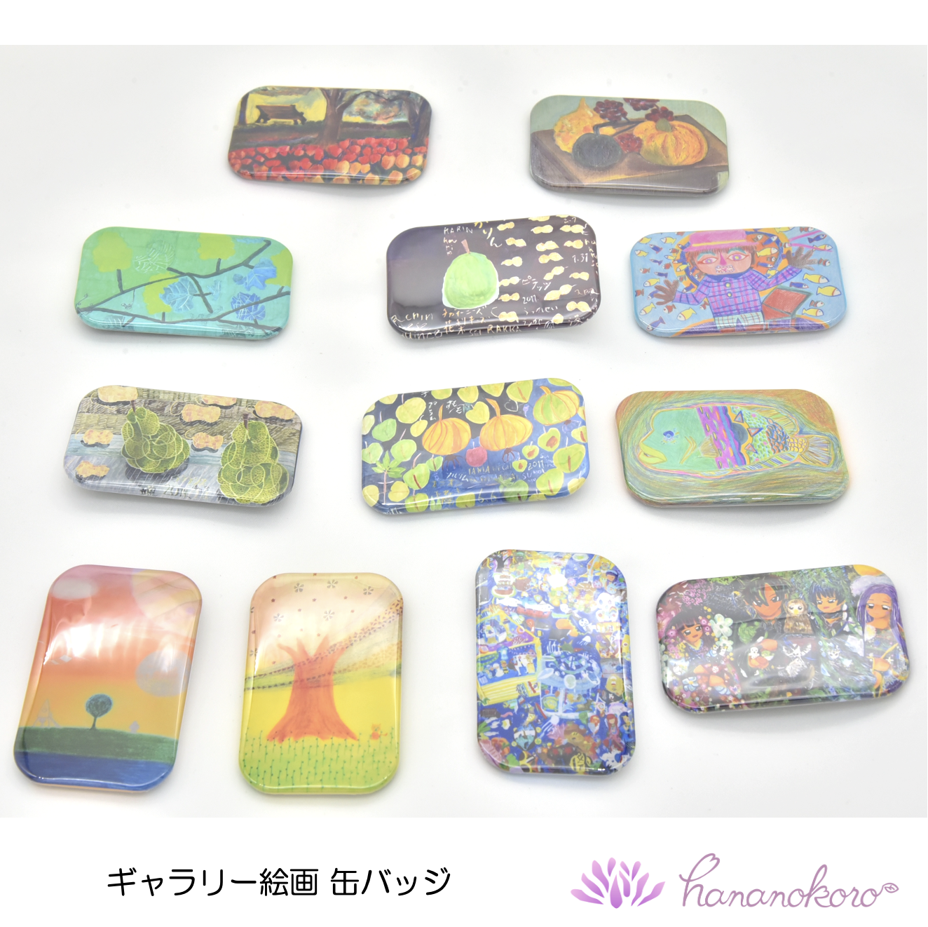 366. イベント出店の出品作を紹介・23年秋冬④｜ギャラリー絵画 缶 